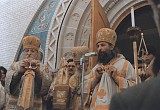 Archbishop Anthony (Medvedev), Archbishop Vitaly (Ustinov) & Archbishop Laurus (Shurla), St. Vladimir's Church (New Jersey, USA) 1970s