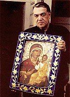 Brother Joseph Munoz (+1997), Guardian of the Iveron-Montreal Myrrh-streaming Icon